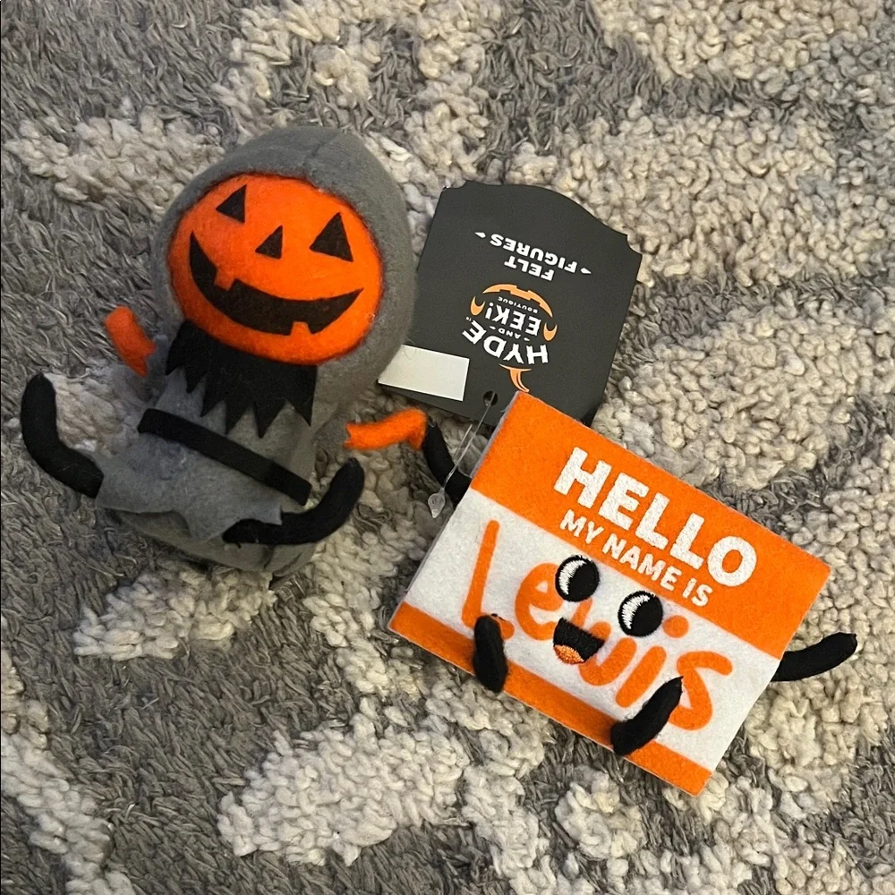 Target Hyde and Eek Felt Figures LEWIS, Halloween 2025 NEW!
